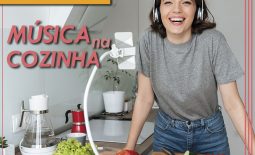 música na cozinha